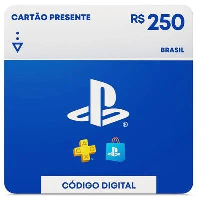 Cartão Presente, Recarga jogo, Digital - PlayStation Store [Exclusivo Brasil]