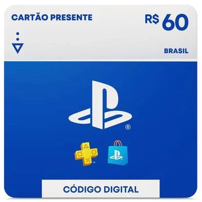 Cartão Presente, Recarga jogo, Digital - PlayStation Store [Exclusivo Brasil]